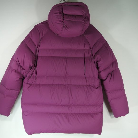 Adidas Women's Outerior Cold.Rdy Down Puffer Jacket 'Power Berry' FT2458 M #262 - Picture 3 of 4
